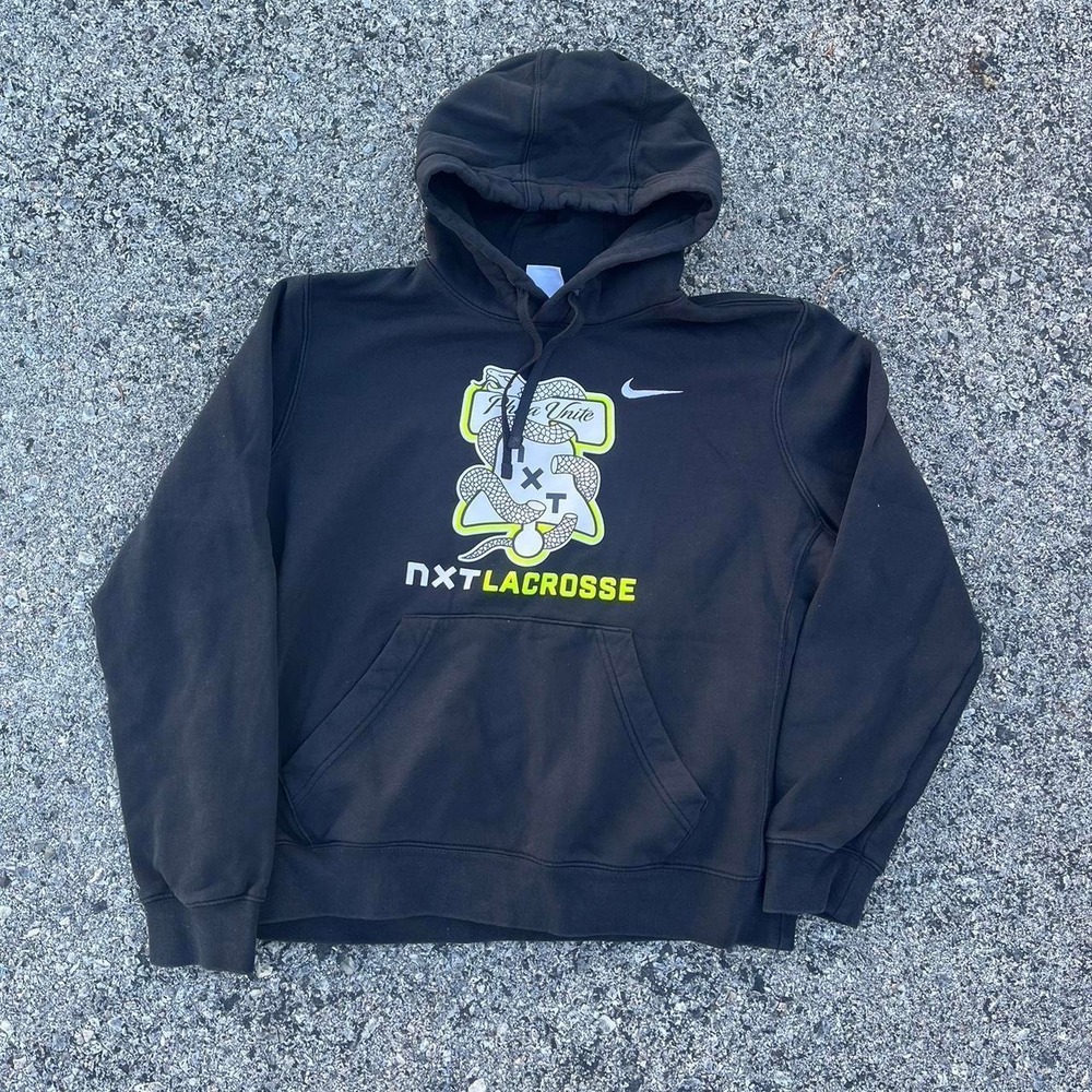 Nike Embroidered spell out hoodie size L
